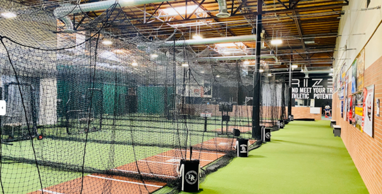 Indoor Batting Cages Sports Training Center 768x391